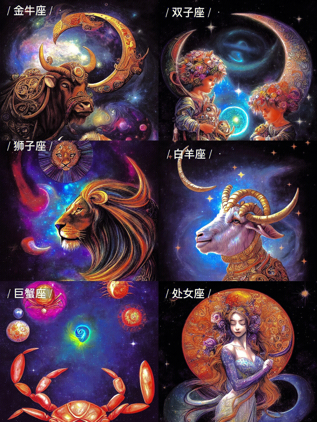 星空club十二星座图片