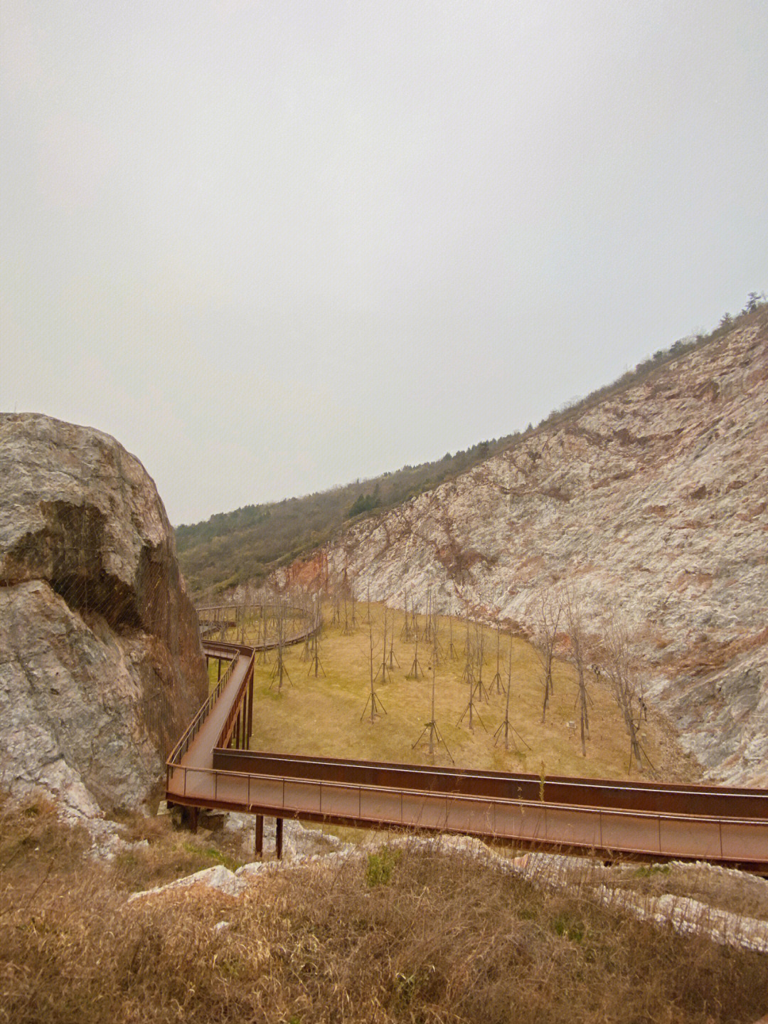 汤山矿坑公园地图图片