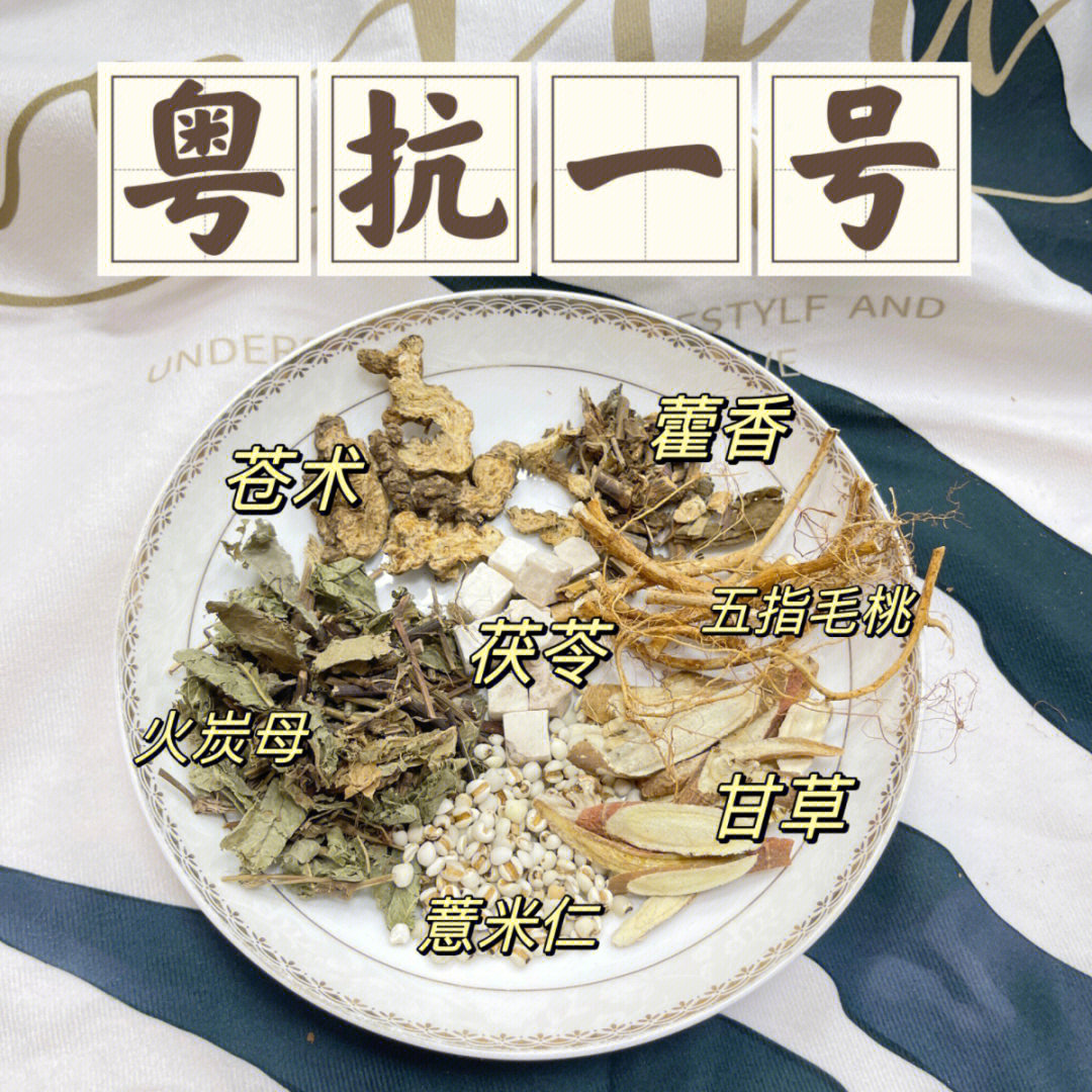 粤抗一号预防病毒料包