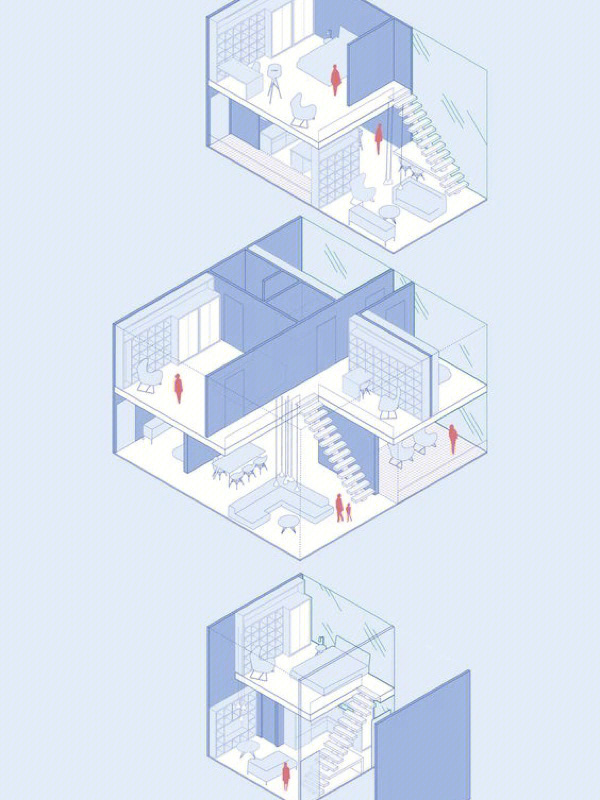 建筑空间与尺度分析图图片