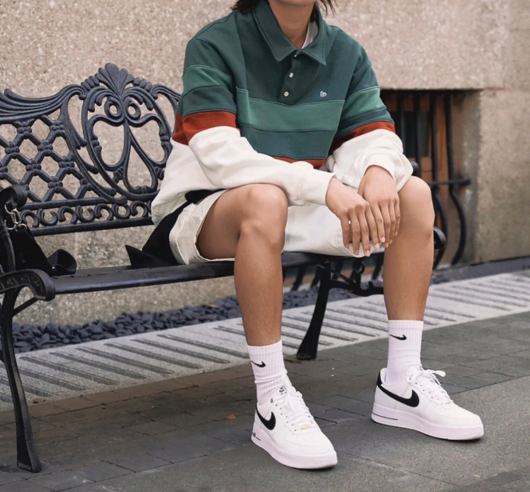 谁能拒绝这个颜值搭配yyds的nike40周年af1