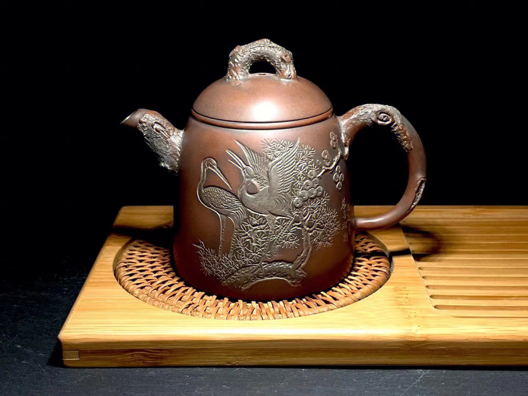 今日分享精品坭兴陶茶壶