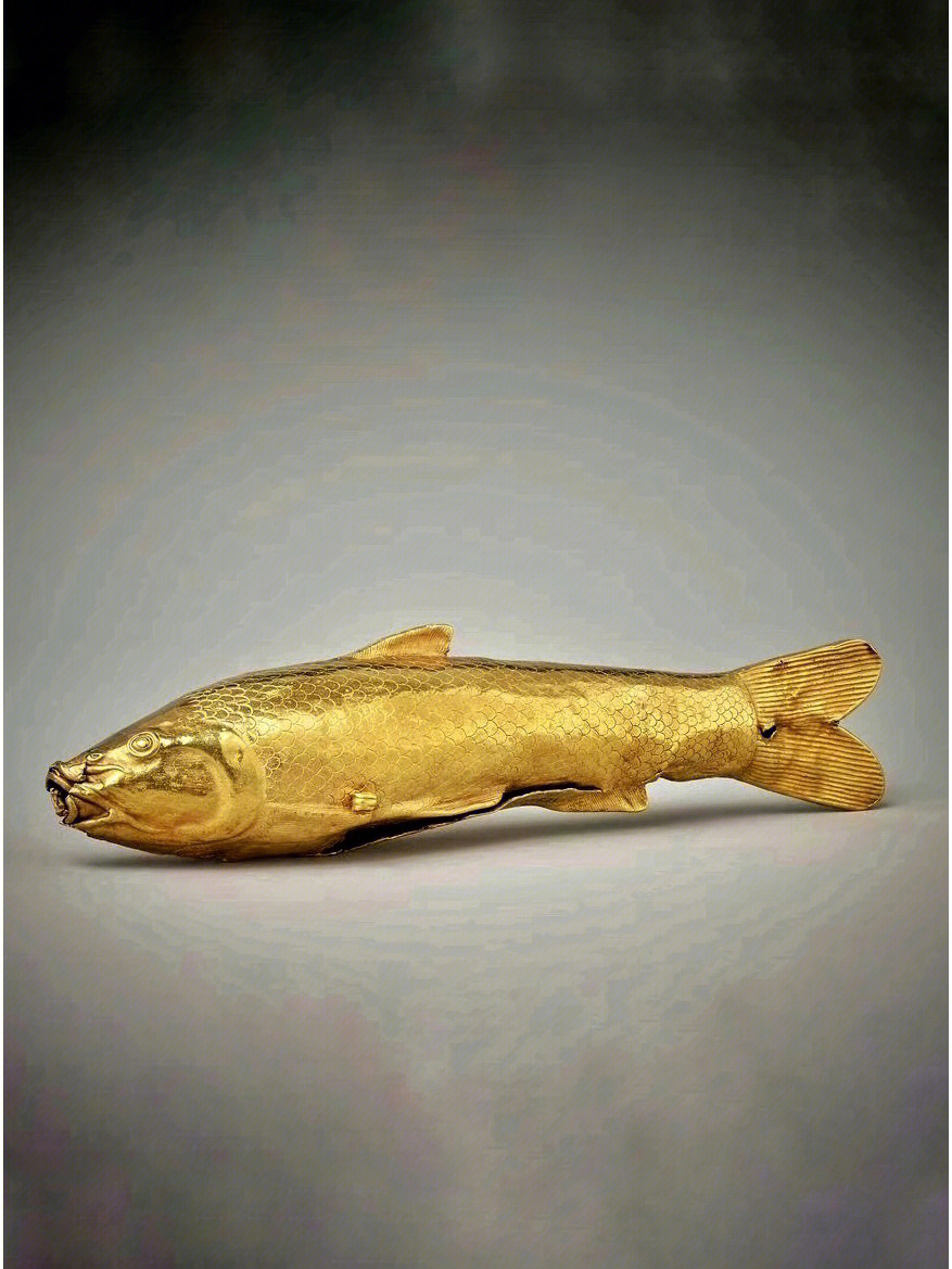 黄金鱼形香油瓶奥克瑟斯宝藏阿契美尼德