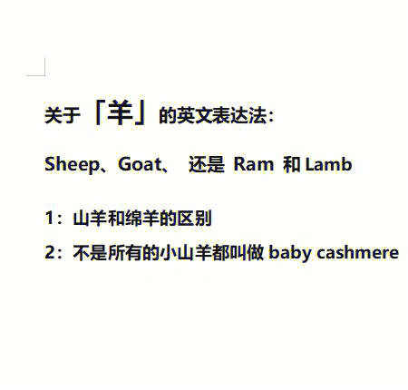 goat是什么意思英语图片