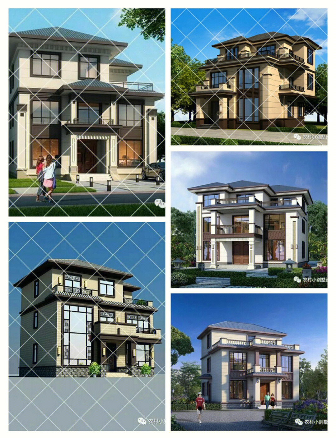 新中式农村自建别墅设计,三层新中式自建别墅盖房子对任何家庭来说都