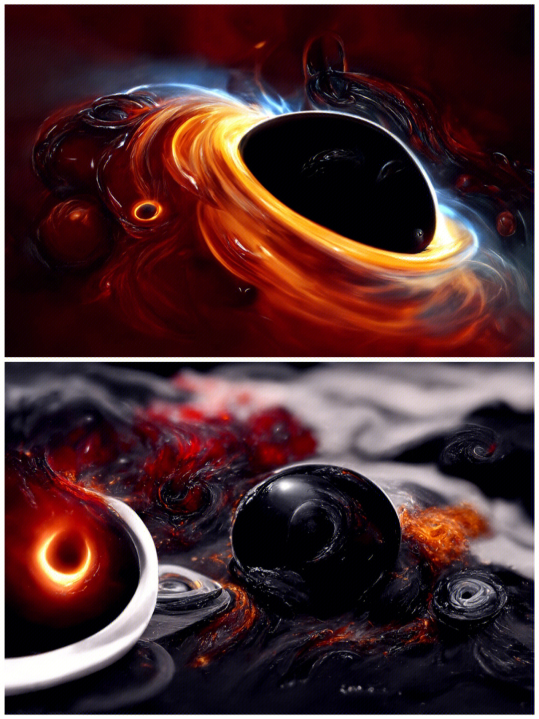 简单黑洞的画法图片