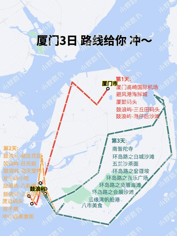 福建三日游最佳路线图图片