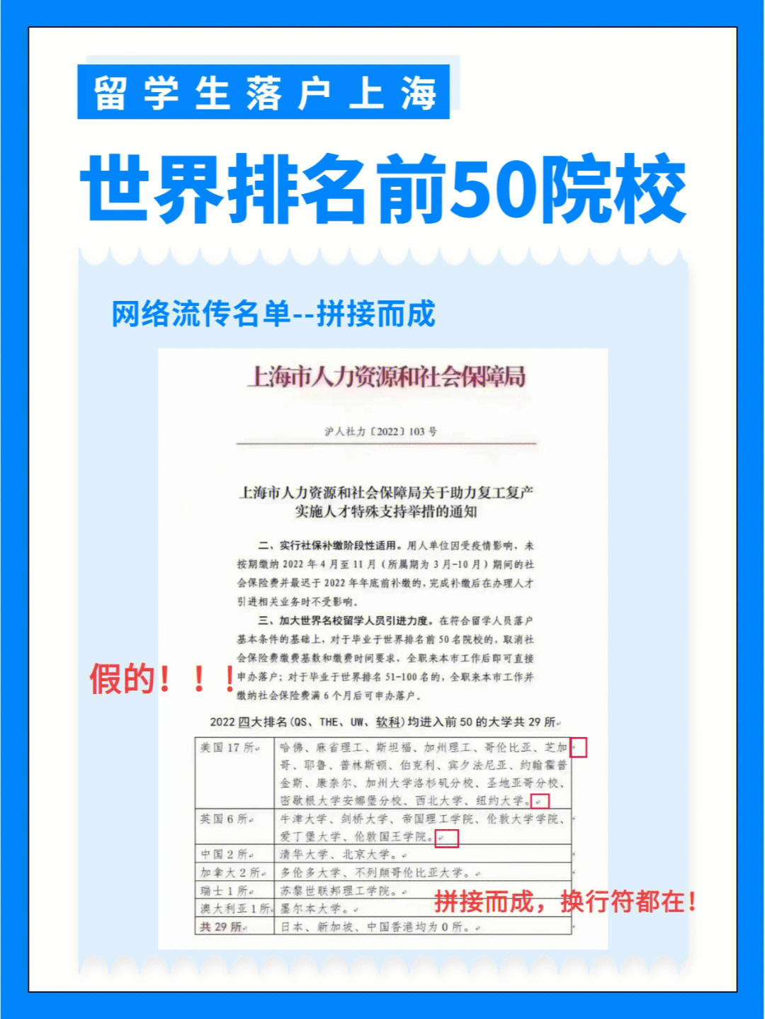 真刑75留学生上海落户政策红头文件也敢伪造