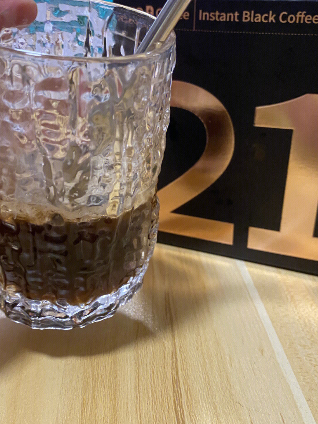 分享一款剪纸期喝的黑咖啡75消水肿67代谢