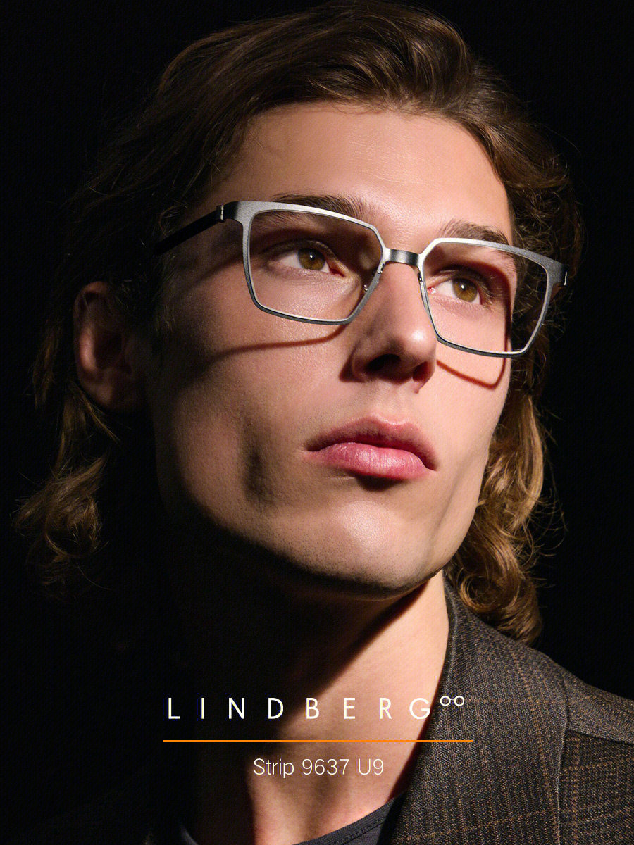 lindberg9637林德伯格纯钛休闲近视眼镜框