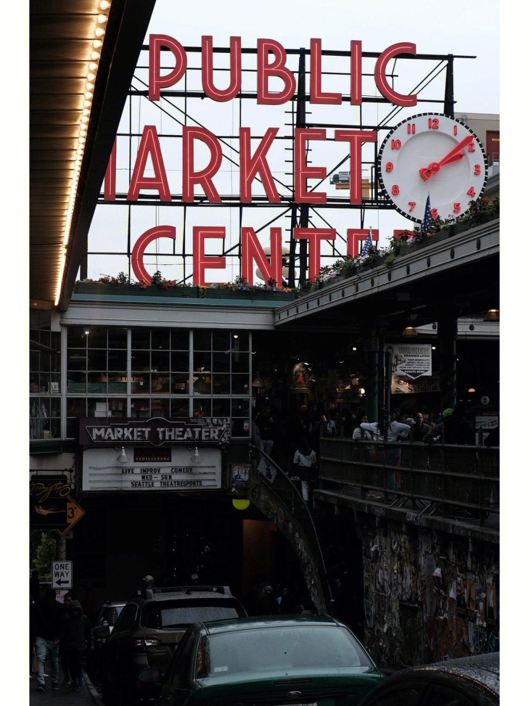 它西雅图派克市场pikeplacemarket