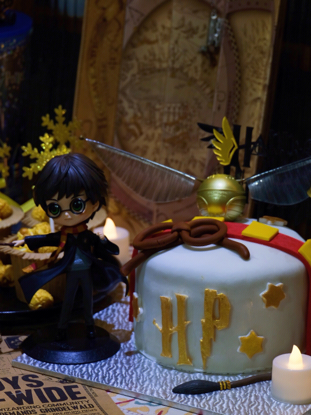 哈利波特坩埚蛋糕图片
