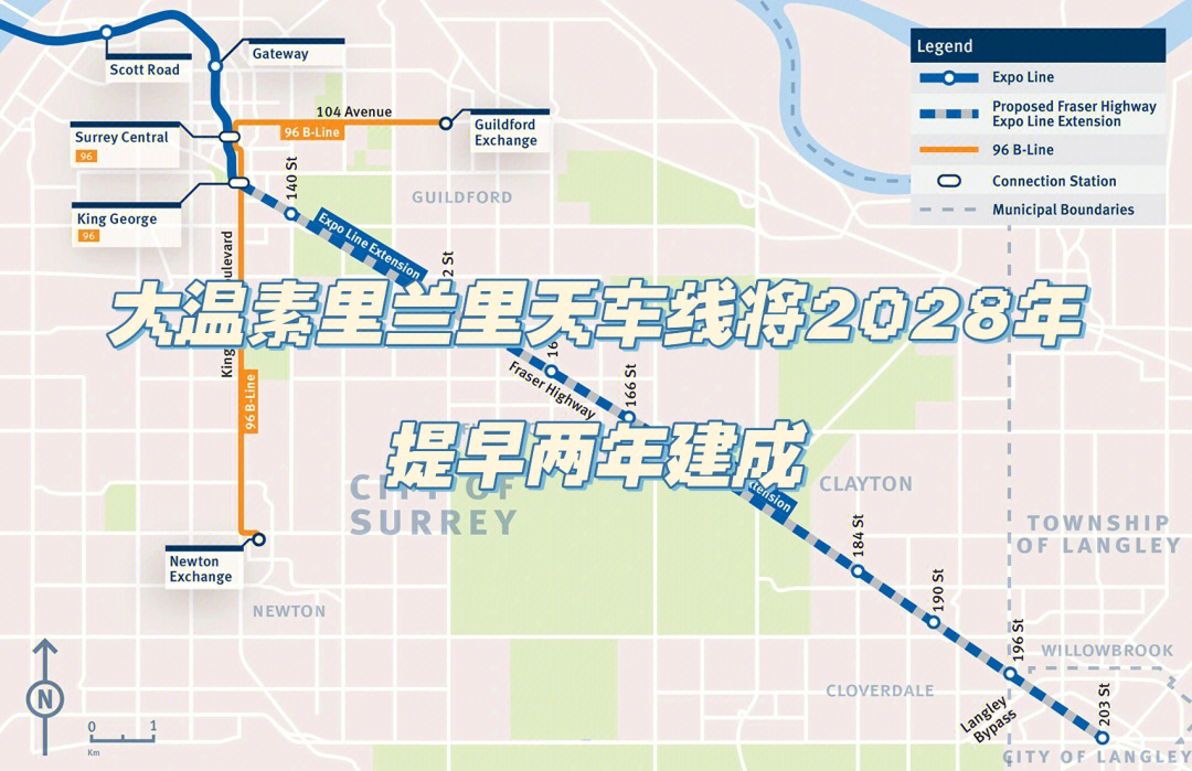 温哥华地铁线路图图片