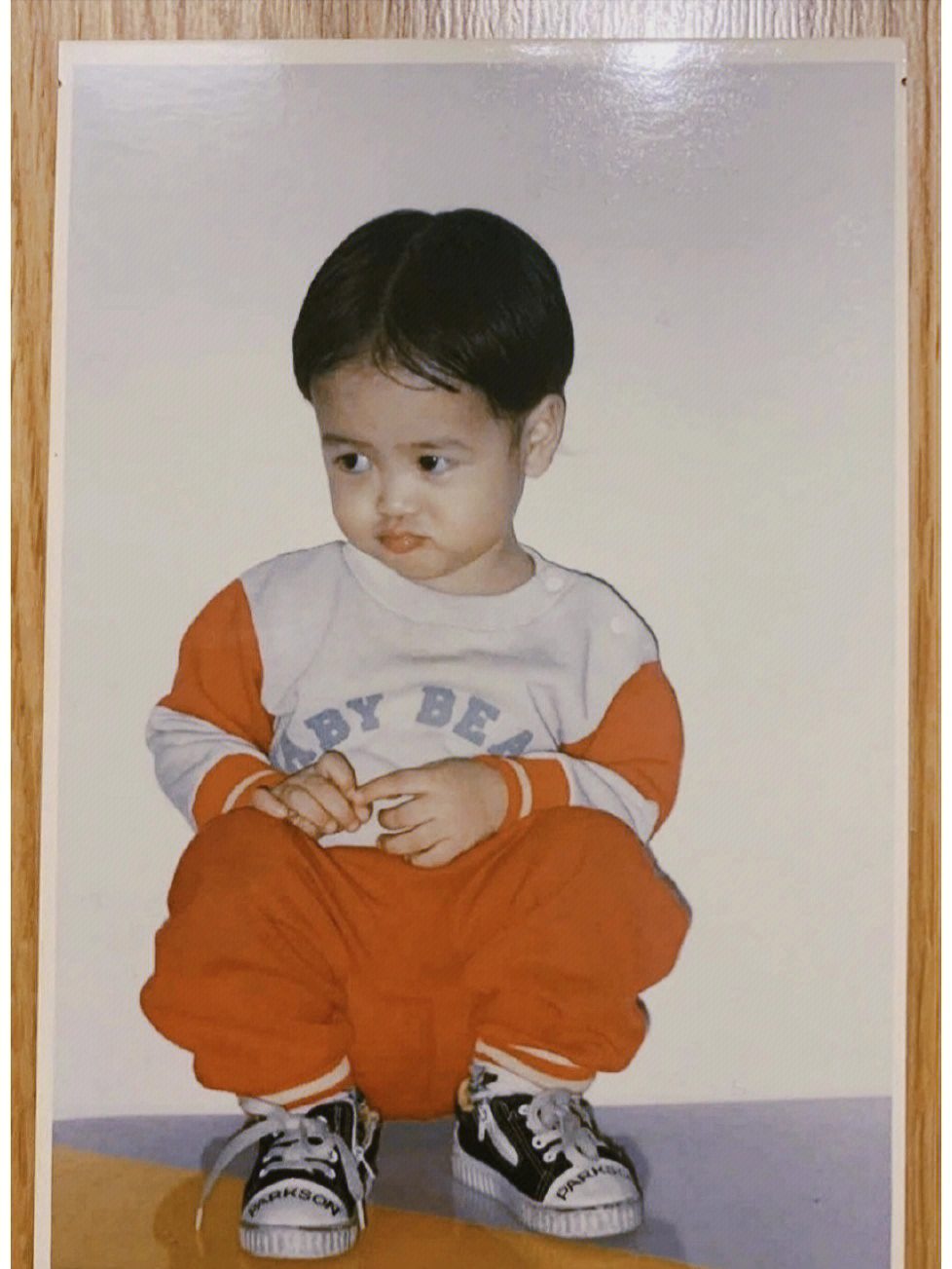 王嘉尔童年照图片