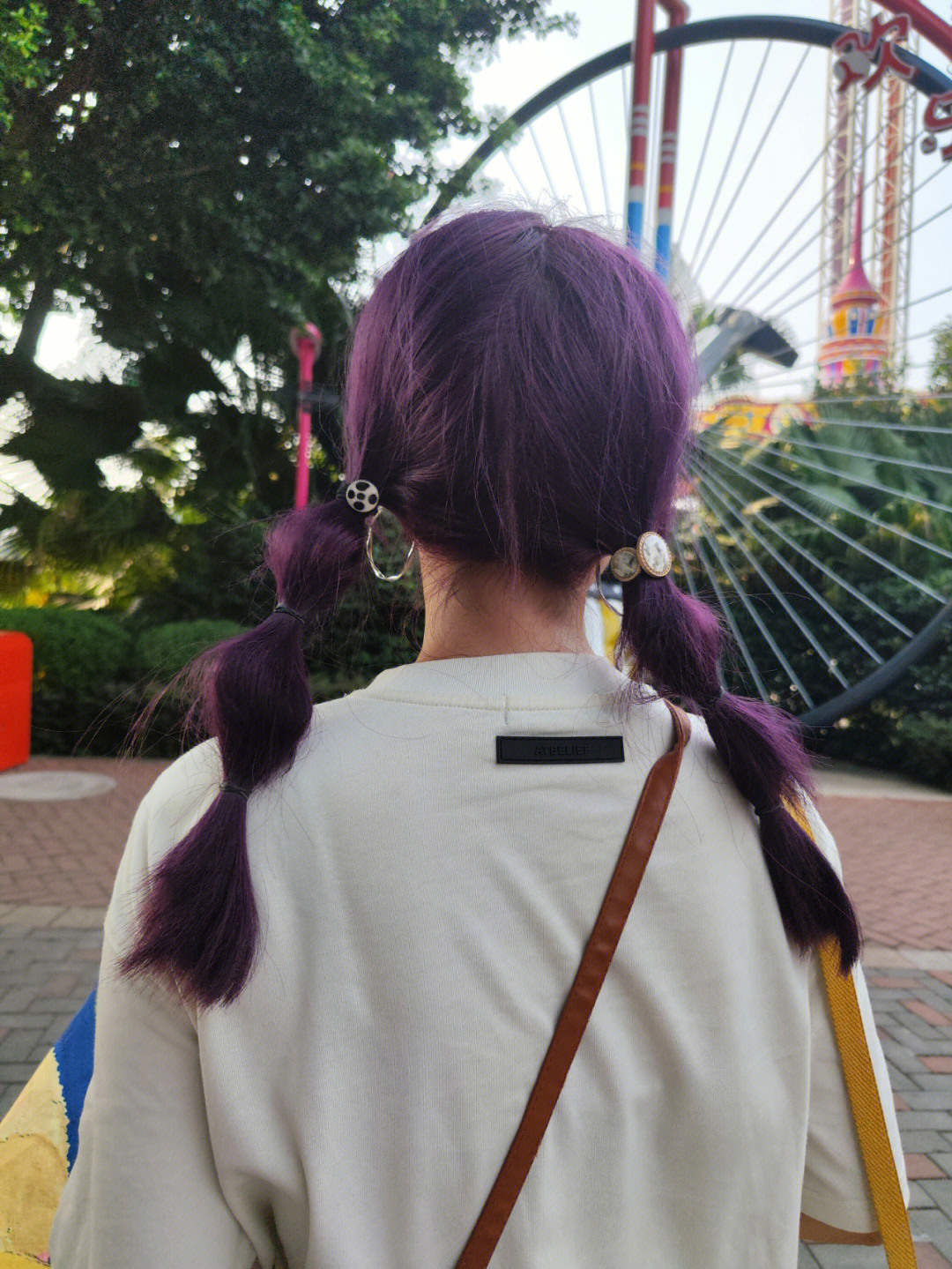 机缘巧合染了这个紫发之后,刷小红书,发现好多姐妹都染了这个紫发啊!