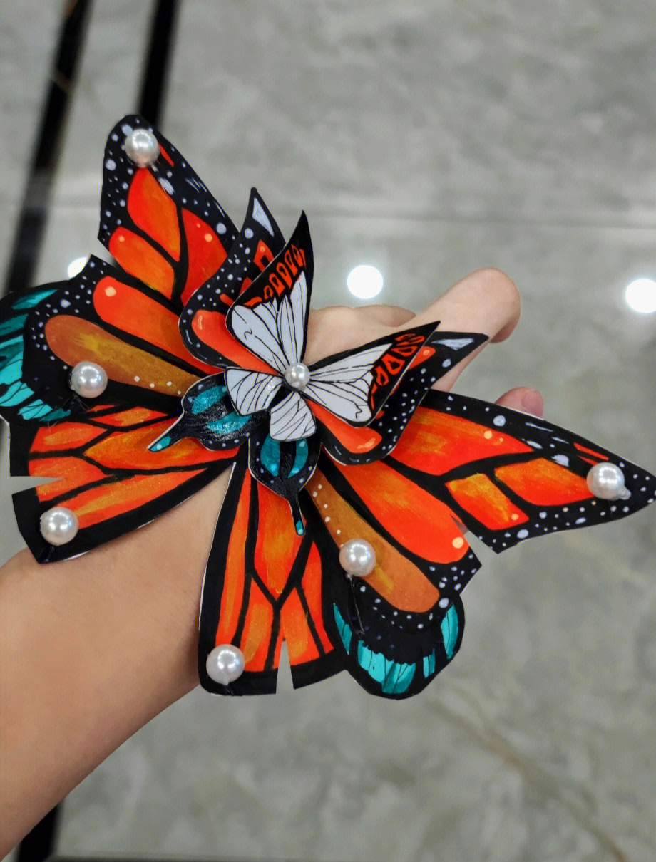 立体蝴蝶制作方法图片
