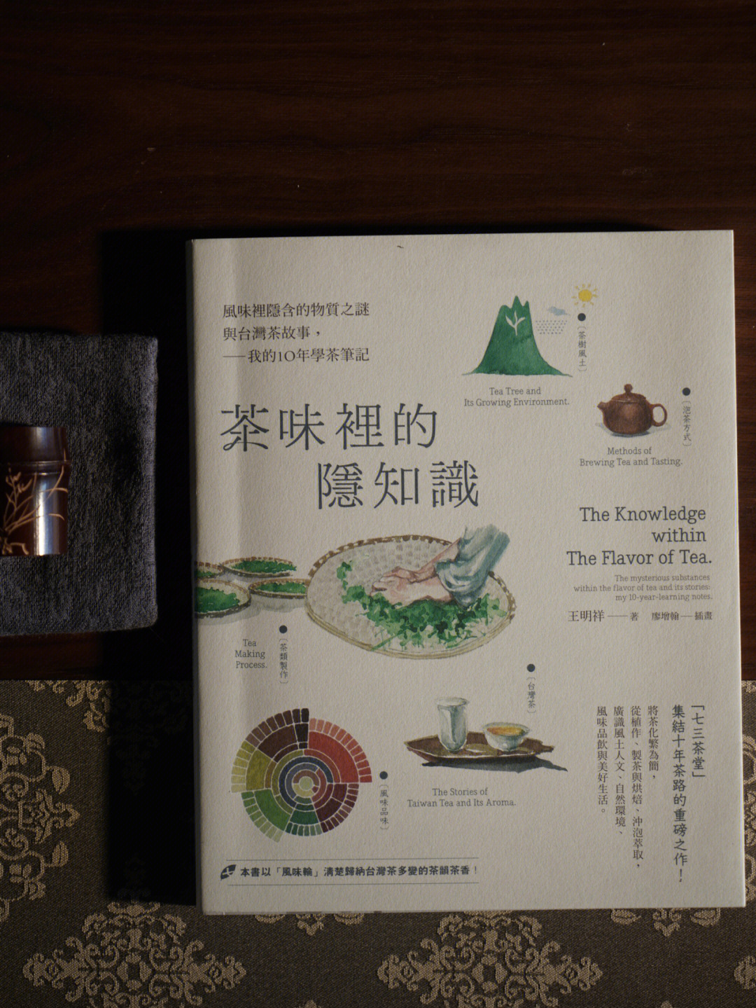 《茶味里的隐知识》详细介绍了台湾茶的分布,分类,香气;以水温