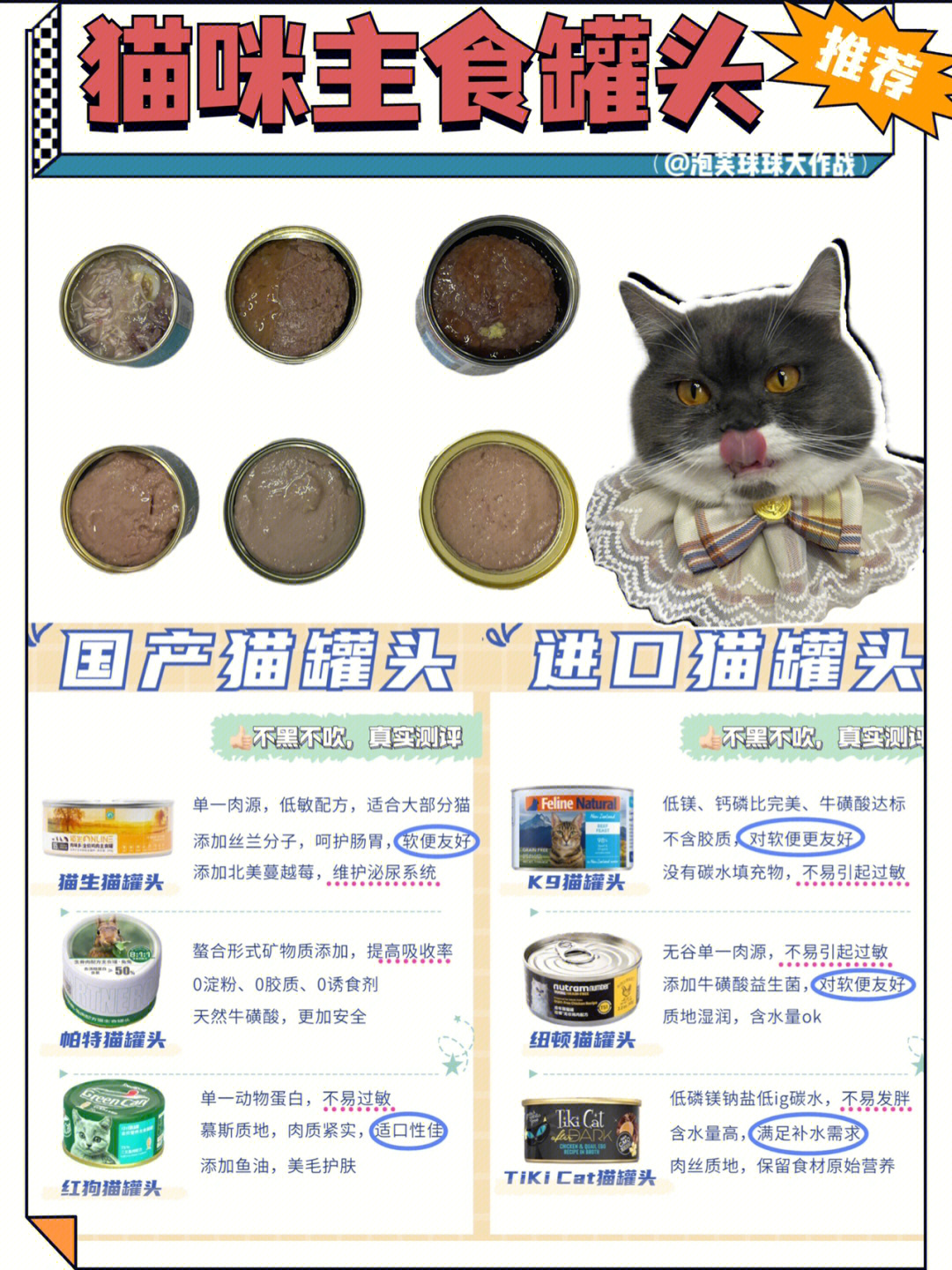 主食猫罐头怎么选进口猫罐头国产猫罐头