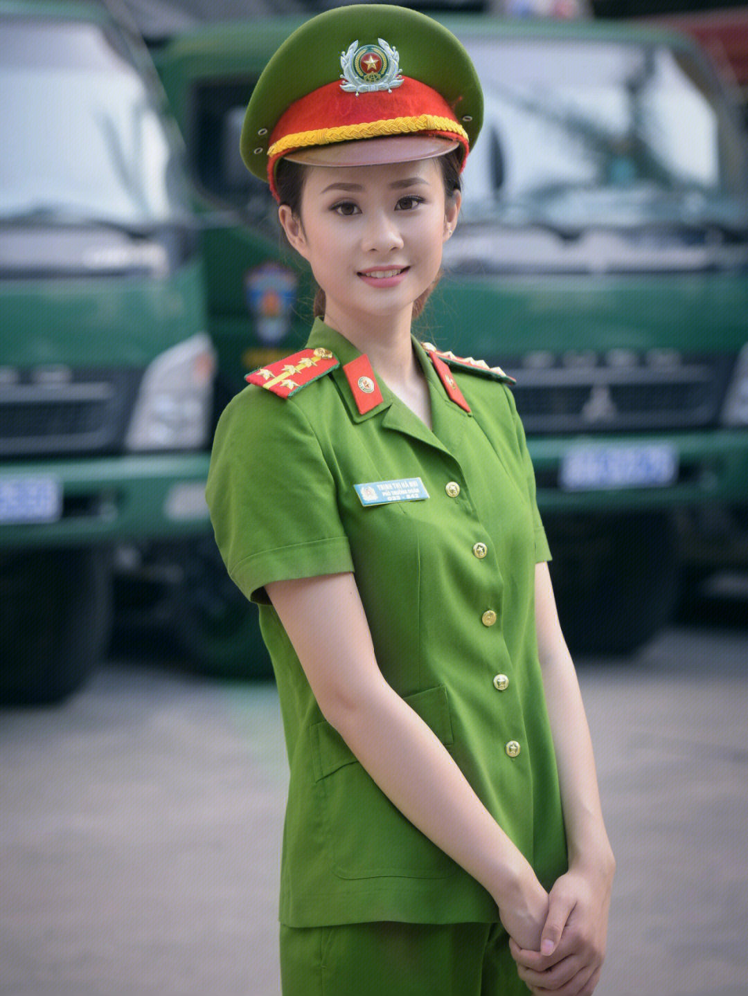 越南女兵高清图非模特