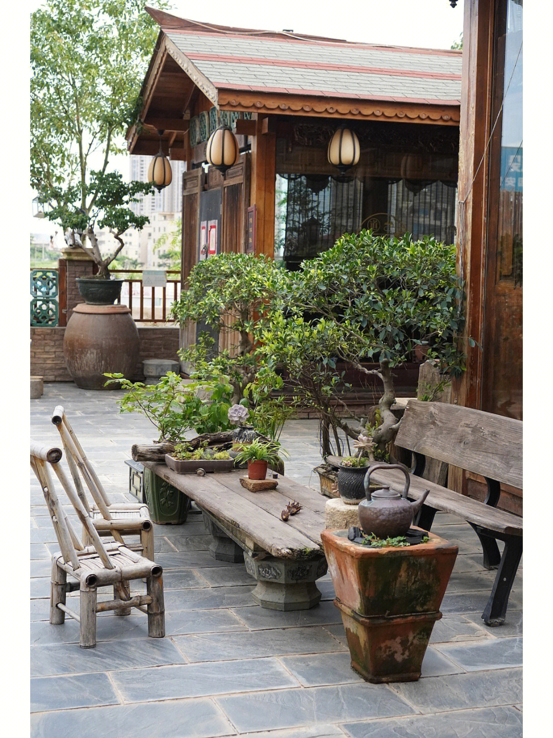 扬州竹院茶室平面图图片