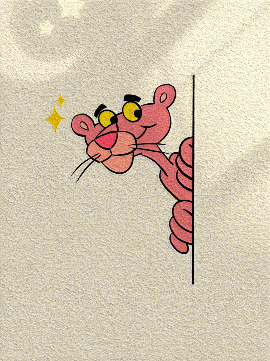 粉红豹画法图片