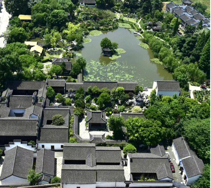 胡家花园平面图图片