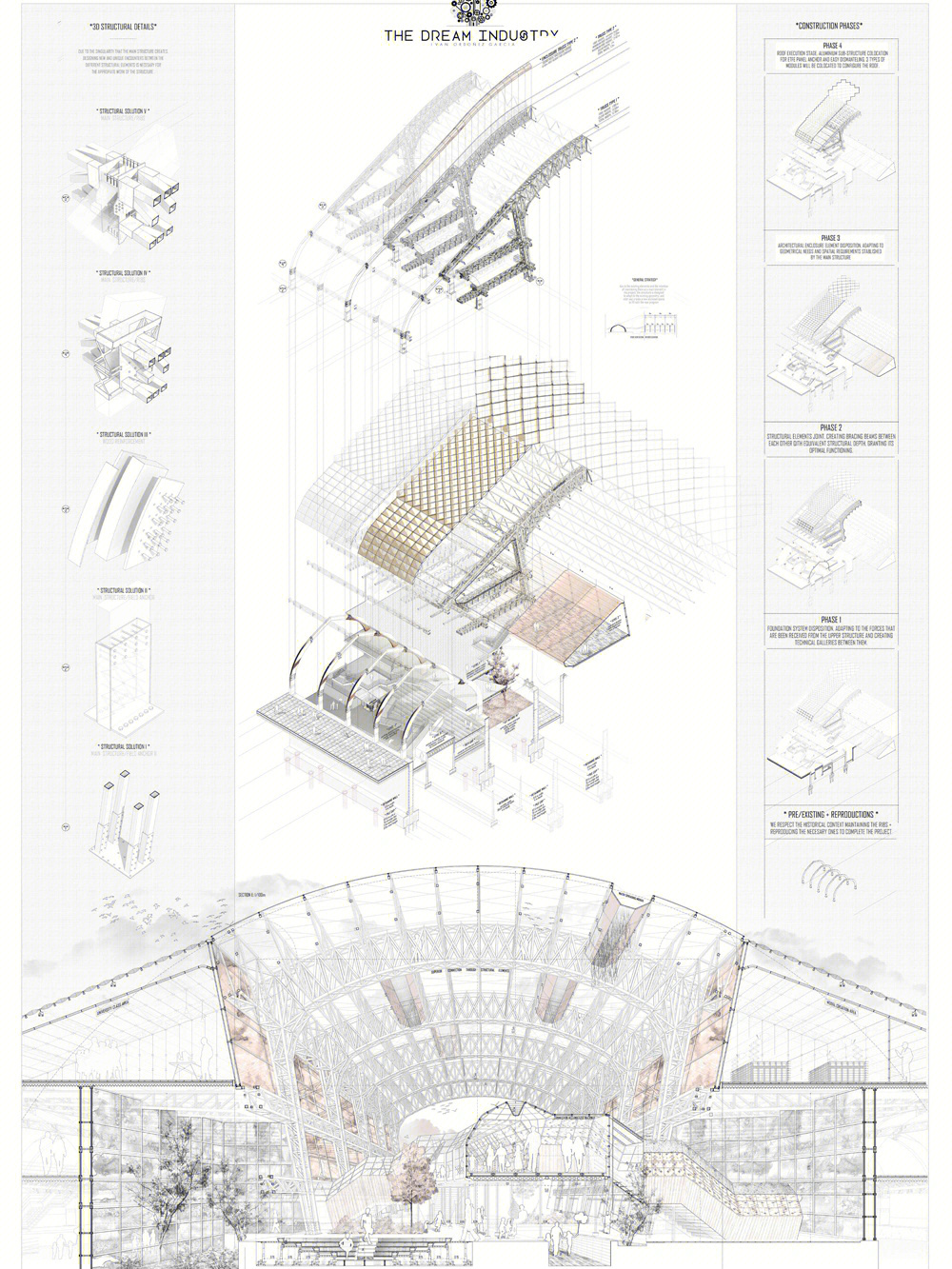 干货一组细节满满的建筑结构分析图