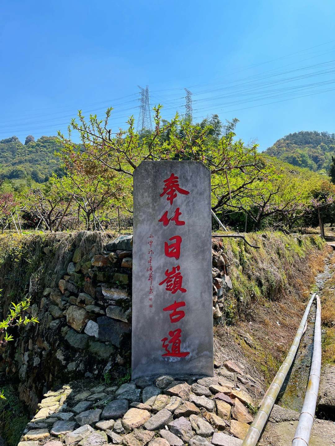 奉化曰岭古道