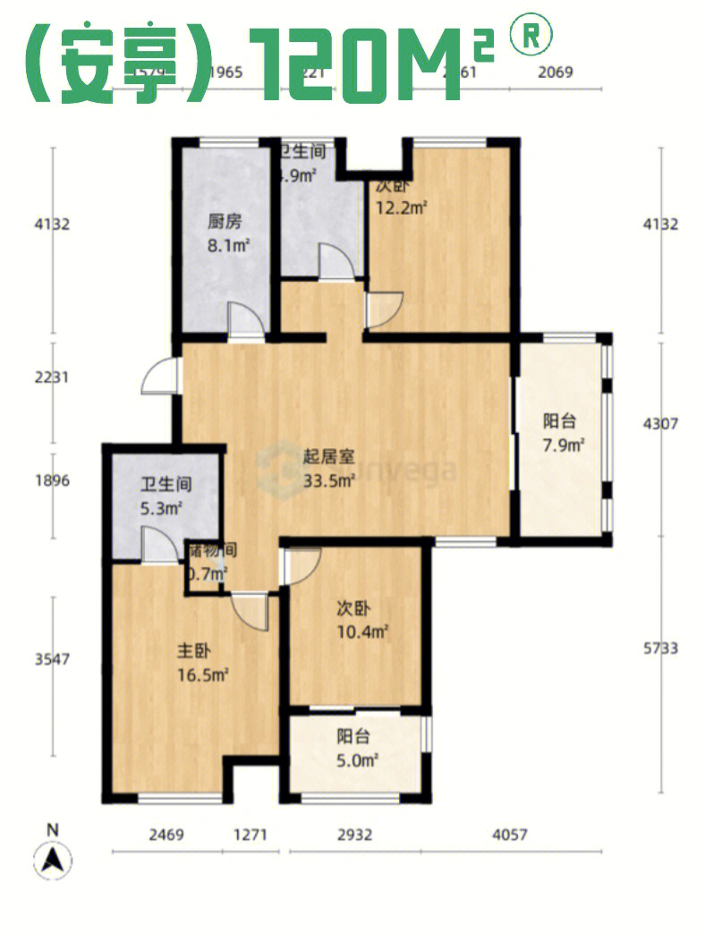 嘉松公路上城名都120平4972万起拍