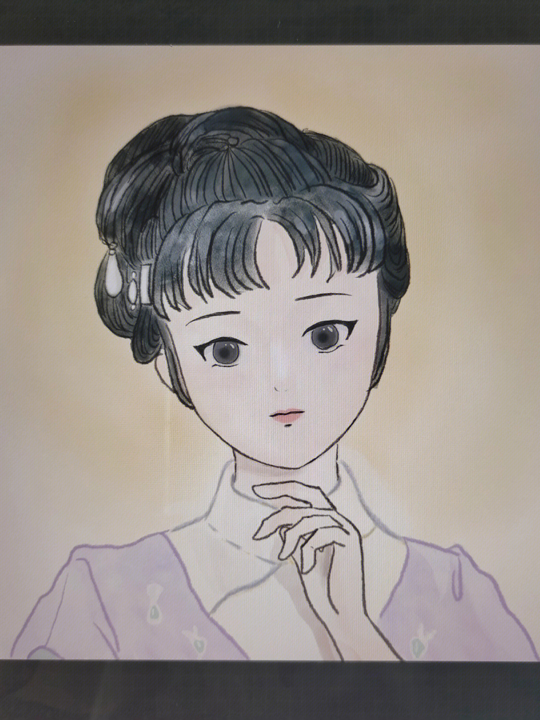 林黛玉#林黛玉绘画#陈晓旭