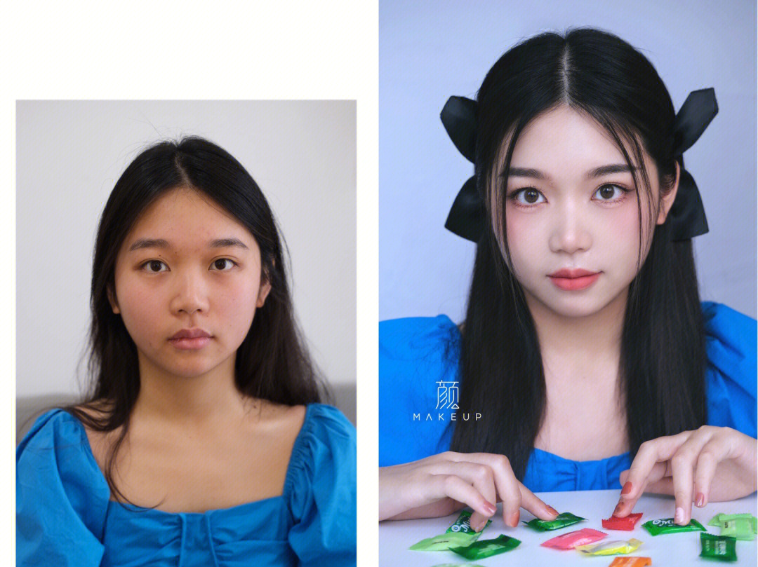 夏日甜妹makeup:思嘉长期需要,互勉妆面模特~寻求对拍照,化妆有兴趣的