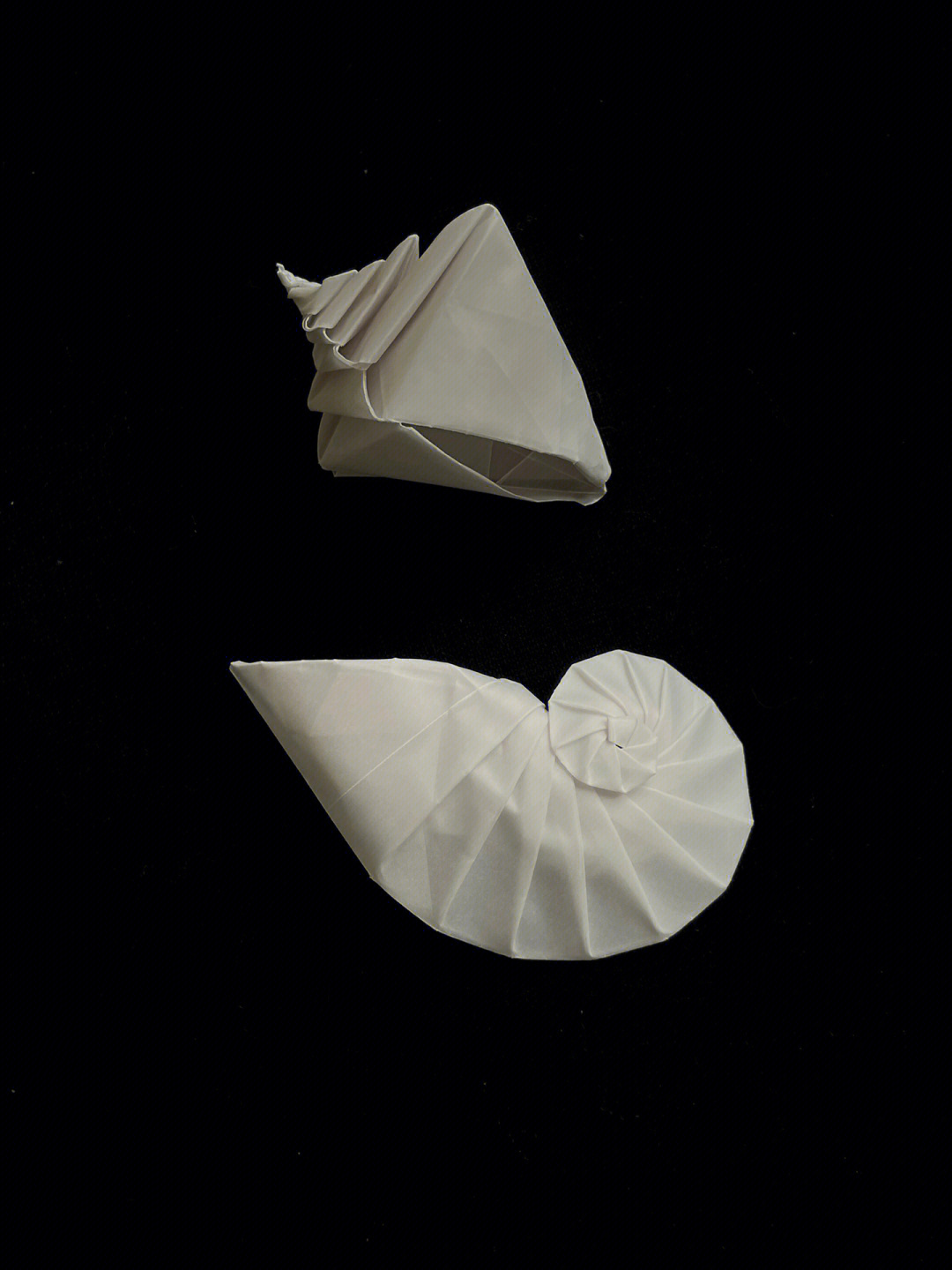 两只海螺折纸附教程