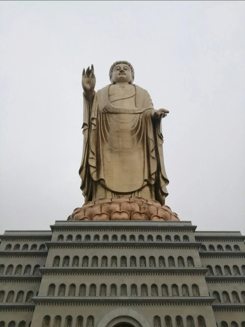 鲁山大佛风水局图片