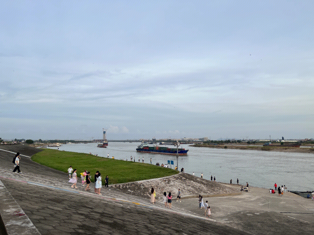清远石角北江大堤图片