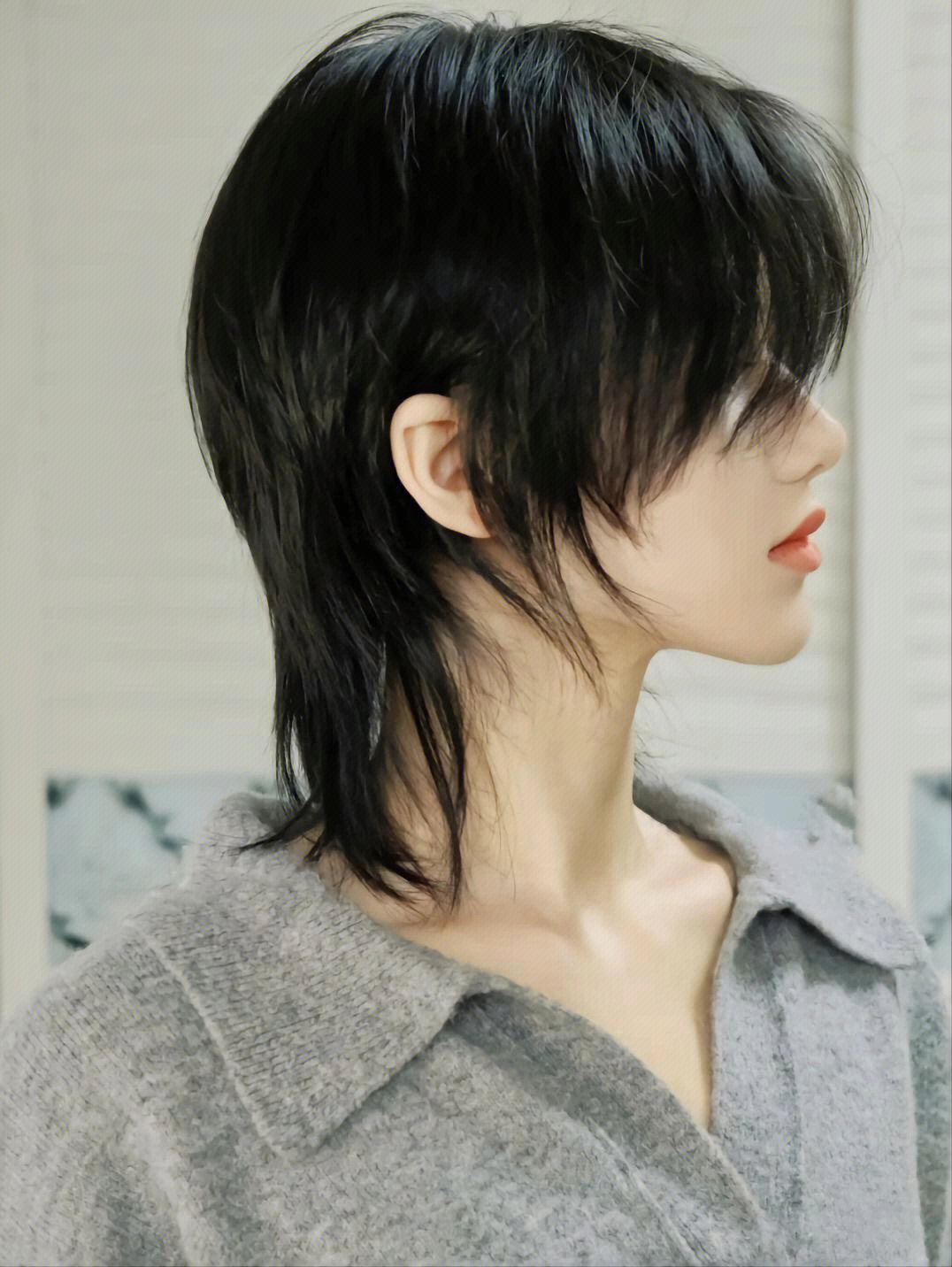 记得收藏下次剪头发拿给你的发型师看正面:刘海长度建议3