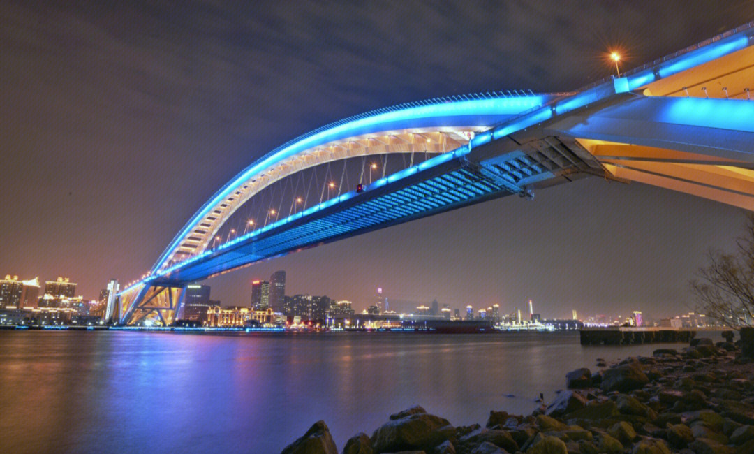 卢浦大桥引桥图片