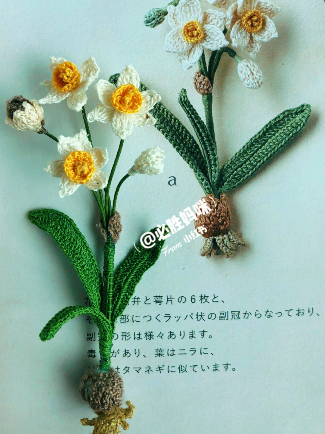 水草花编织方法图片