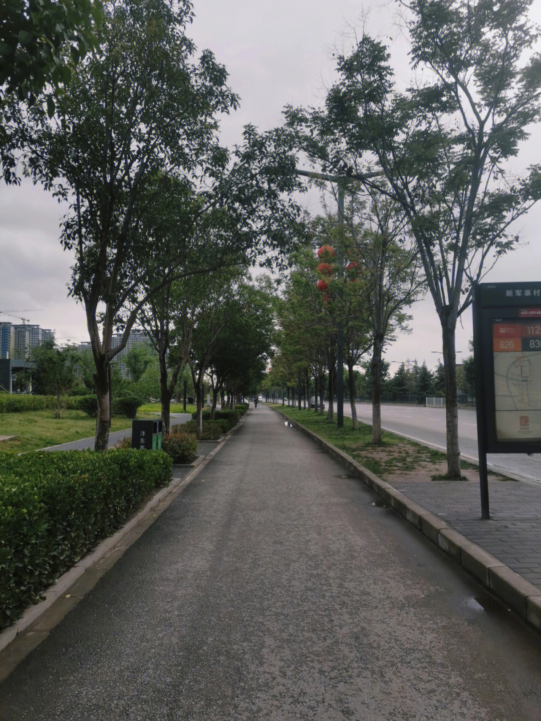 是下完雨后的天气