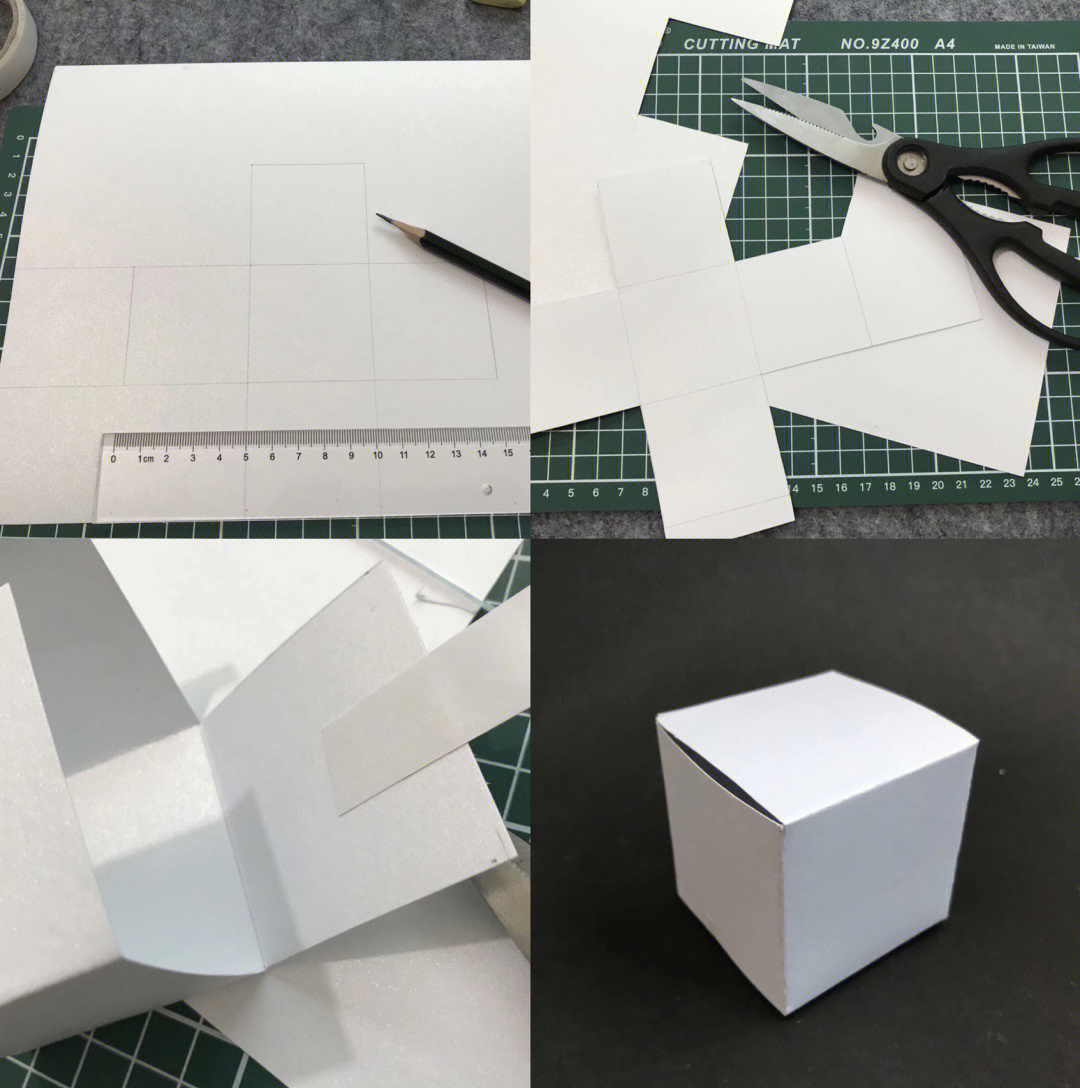 怎么做正方体可以拆开图片