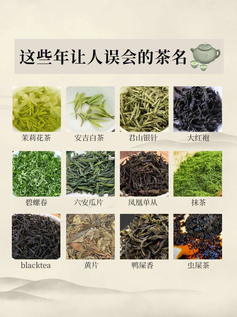 快来了解一下这些年让人误会的茶名