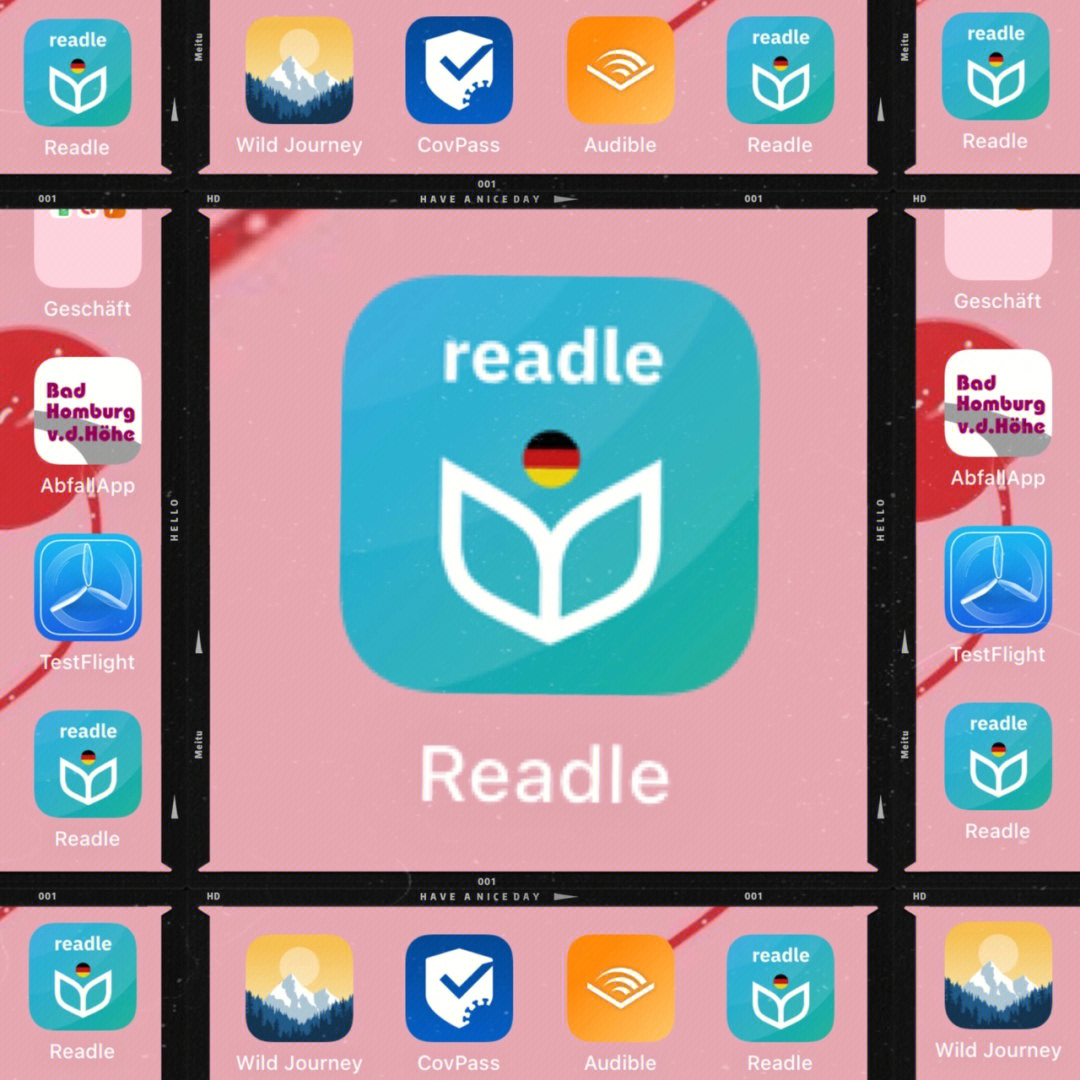 readle唯一使用的一款德语学习app