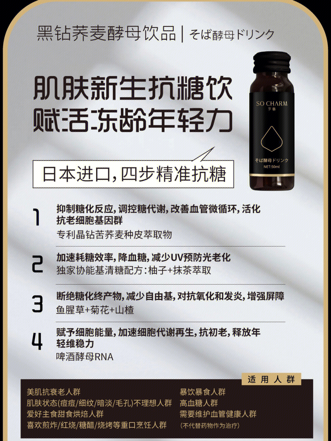 强烈推介的抗糖饮