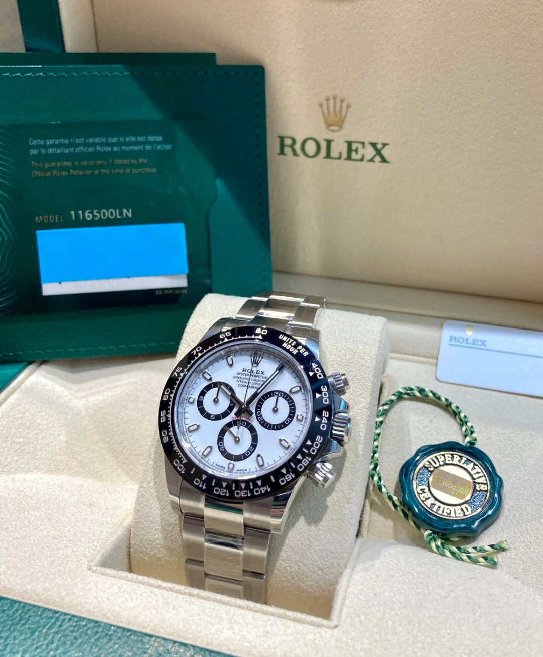 成色无敌rolex劳力士白熊猫迪迪通拿