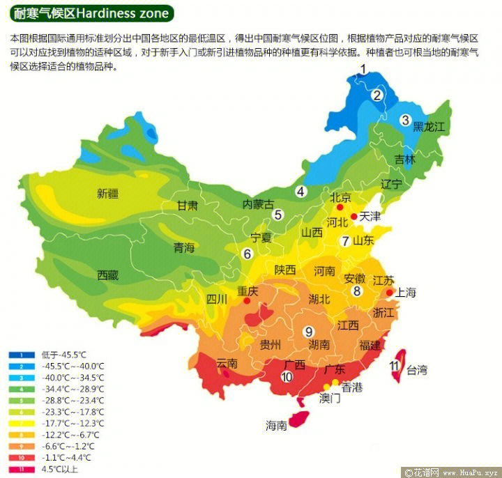 五个光气候分区图图片