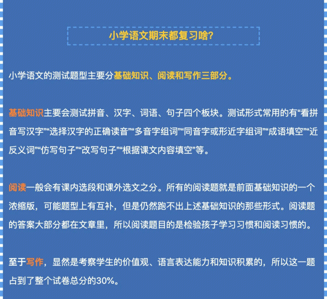 有了这套期末复习锦囊语文不愁了