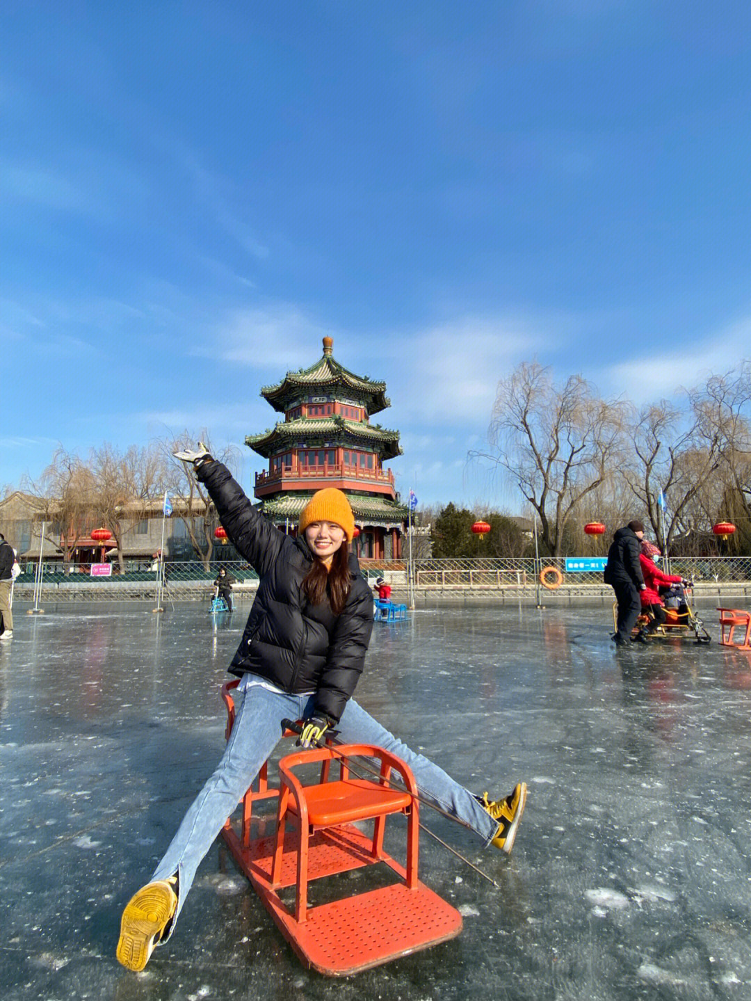 北京冰场什刹海滑冰70