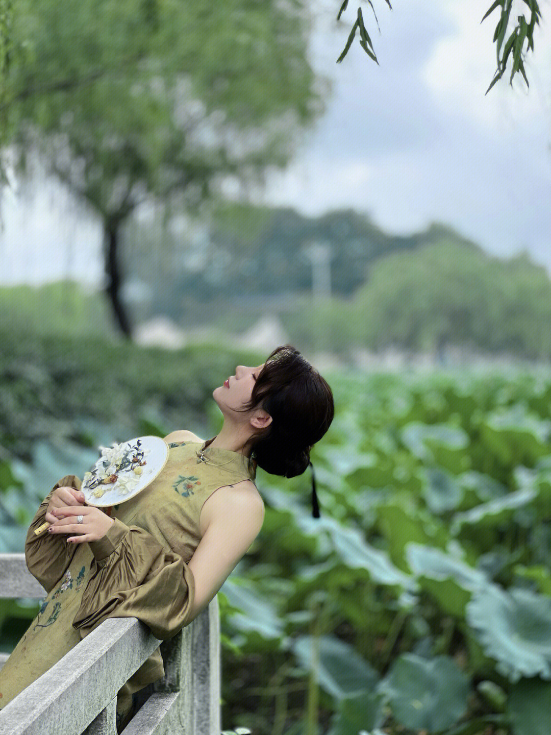 淮安拍照微雨过今夕荷夕