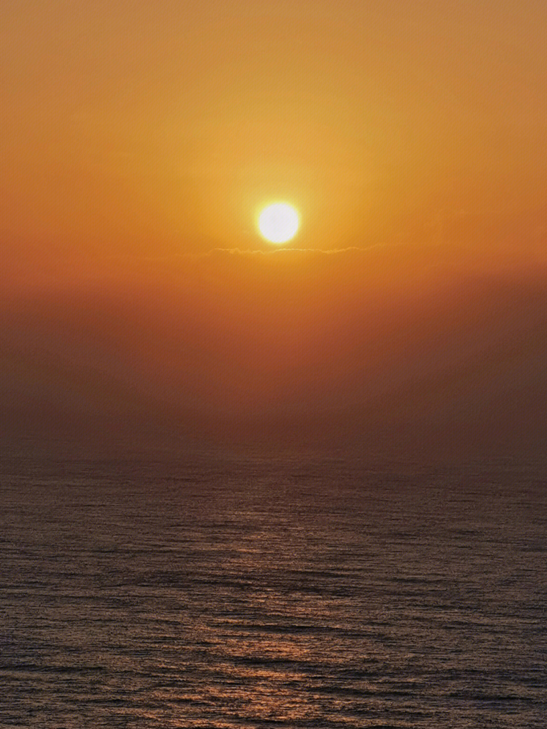 海陵岛日升日落