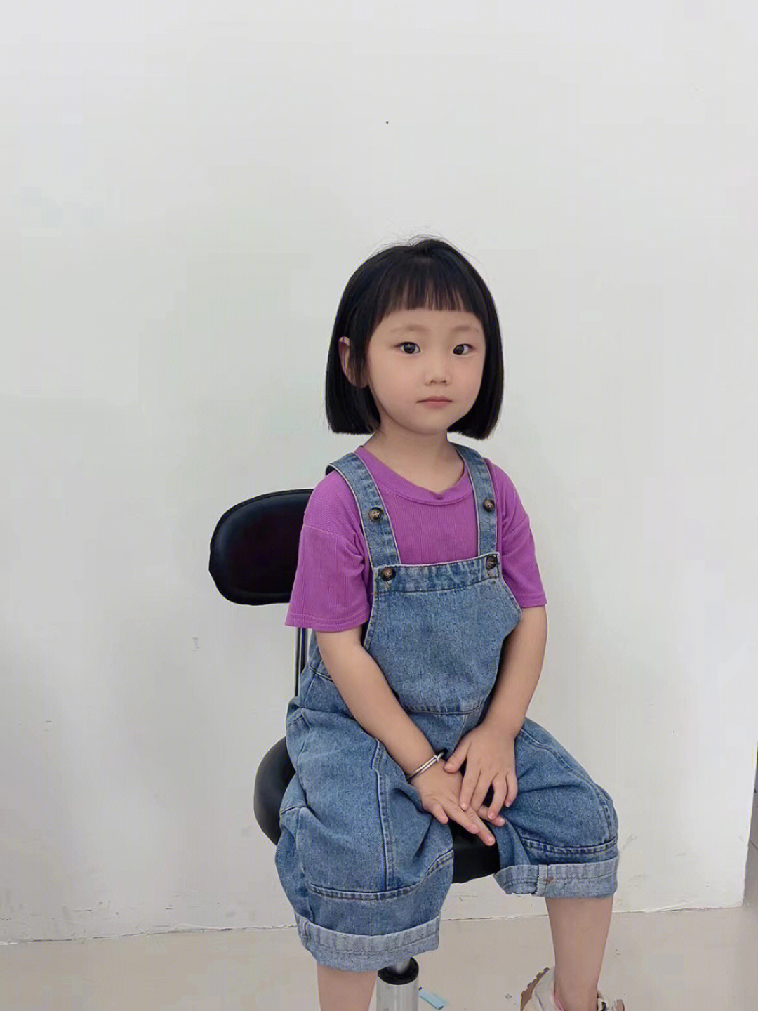 儿童短发造型参考女童宝宝的韩系短发