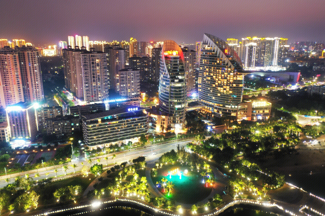 金沙湾喜来登无敌夜景